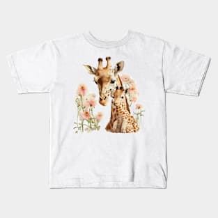 Cute giraffe Kids T-Shirt